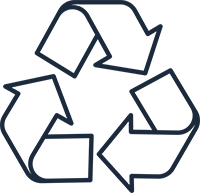 100% recykling