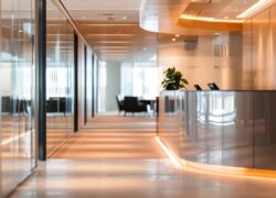 Recepcja i strefa wejścia w szkle – jak pierwsze wrażenie buduje wizerunek firmy?